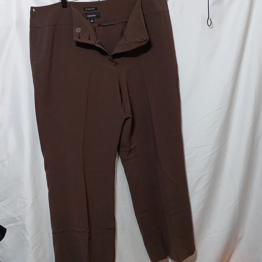 Jones Wear Light Chocolate Stretch Pants